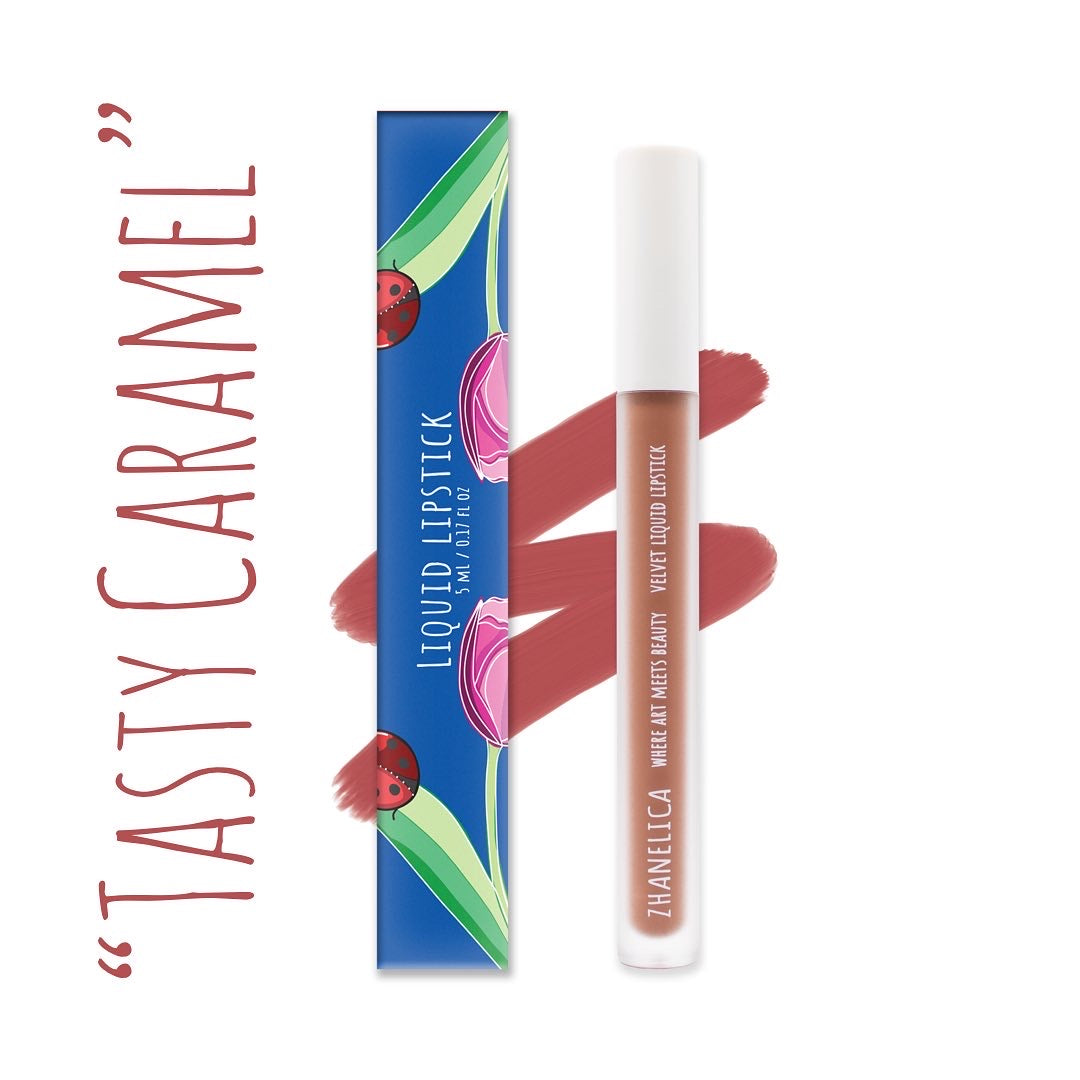 “Tasty Caramel” Liquid Lipstick